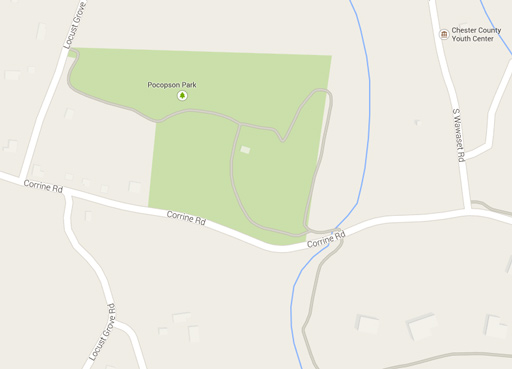 Pocopson Park Map